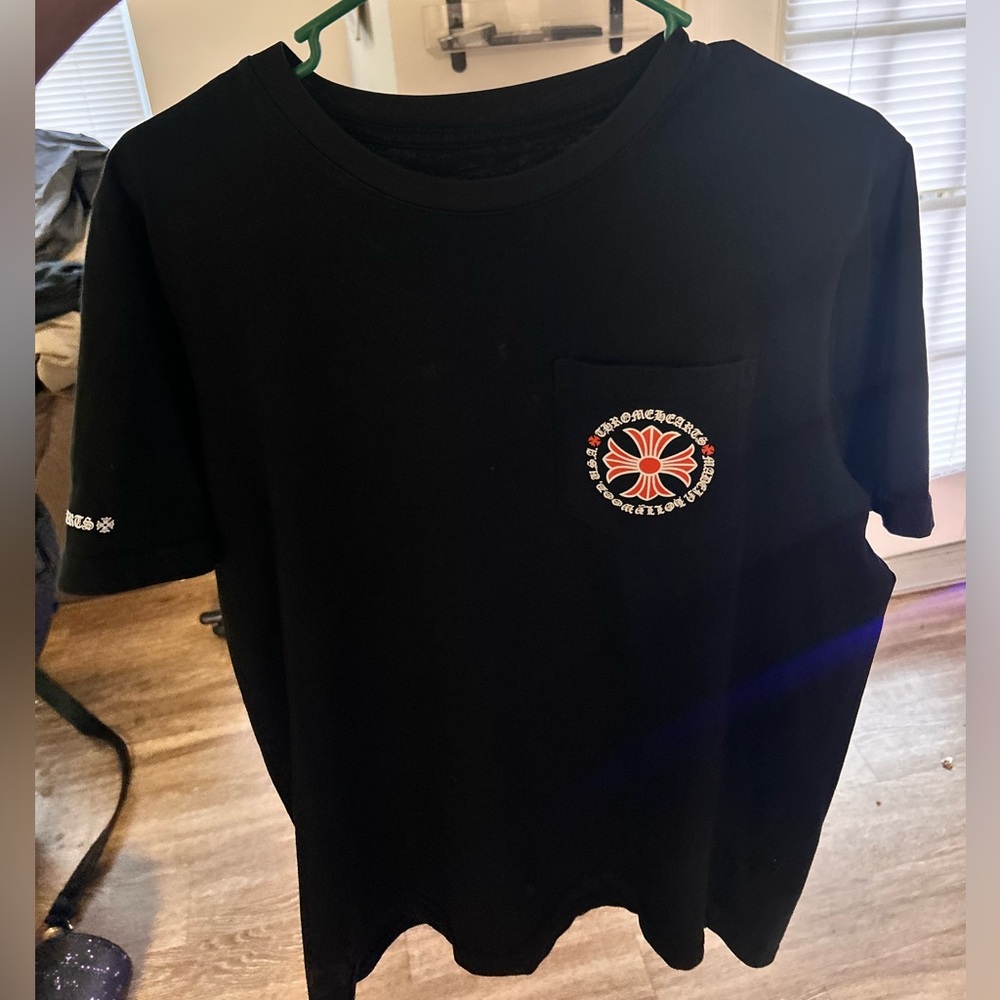 Chrome Hearts Black Short Sleeve Tee
